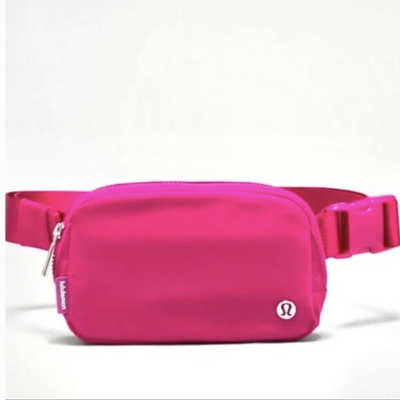Lululemon Hot Pink Belt Bag NEW New With Tags NWT Lulu - Picture 1 of 7